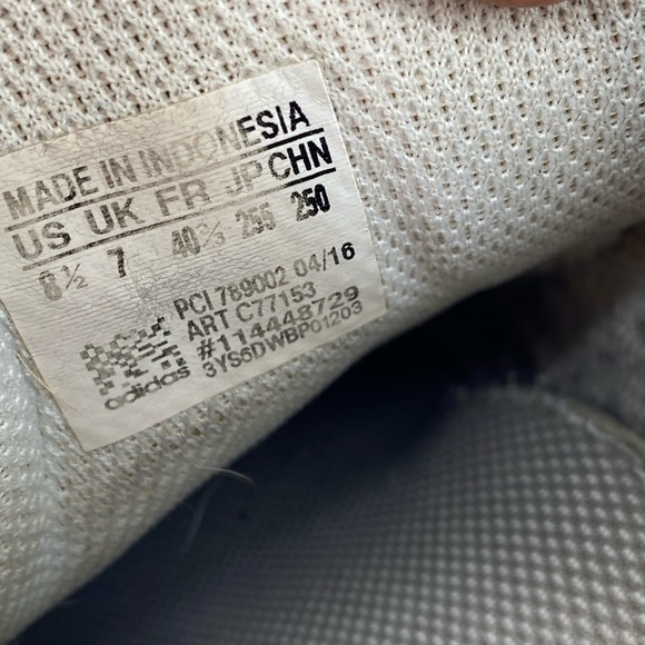 8.5 ADIDAS SUPERSTAR SHOES LEATHER WHITE SNEAKERS adult trainers 3 stripe - Picture 8 of 12